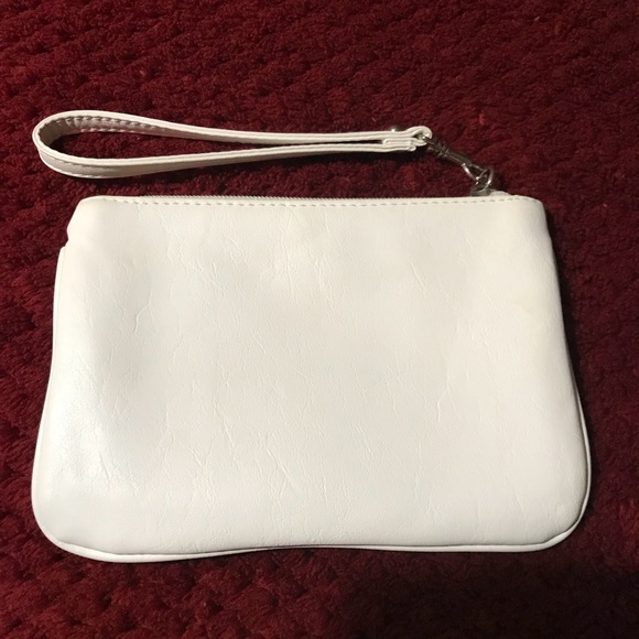 Express wristlet white vegan leather - Picture 2 of 4